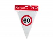 Zászlófüzér 60-as évszámos 12db zászló 3m 640253