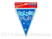 Zászlófüzér Boldog szülinapot kék 5,5mx30cm M38249