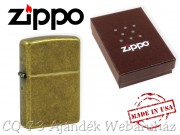 Zippo öngyújtó antik 4x6cm 201fb