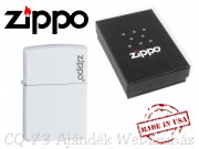 Zippo öngyújtó fehér 4x5,8cm 214ZL